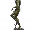 Amazon Salon Jardin Beau Amazon Handmade European Bronze Sculpture Signed Snake