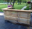 Bar De Terrasse Exterieur Best Of Bar Made From Upcycled Pallets and 200 Year Old Barn Wood