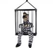 Bar Exterieur Resine Nouveau Acheter Halloween Fant´me Festival Maison Hantée Décoration Horreur Tricky Prop Infrarouge Induction Incandescent Cage Prison Suspendu Gho De $26 59