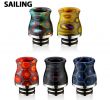 Bar Exterieur Resine Nouveau Acheter Voile Résine époxy Ss 510 Drip Tip Sl228 Pour La Plupart Des atomiseurs De 510 Embouts Goutte  Goutte Pack E Cig Pi¨ce Détachée Embout