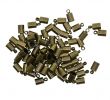 Bricolage Discount Inspirant 50pcs 6x10mm Collier En Cuir Cordon Fin Capuchons Gland Bricolage Résultats De Bijoux