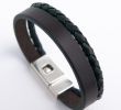 But Jardin Luxe Oidea Bracelet Large En Cuir Tressé Pour Homme Avec