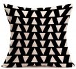 Canape Lit Jardin Génial Acheter Géométrie Taie Noir Blanc Halloween No L Housses De Coussin Taie D oreiller En Lin Coton Pour Canapé Lit Throw nordique Taie D oreiller De