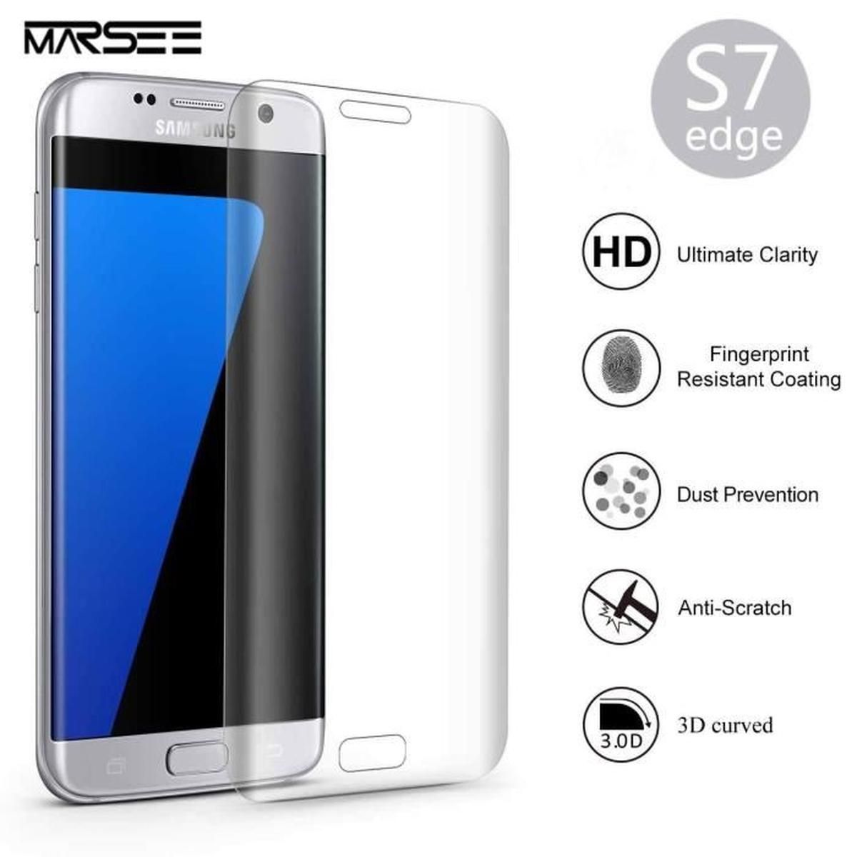 Cdiscount Telephone Portable Luxe De Protection D écran 3d Incurvé En Verre Trempé Pour