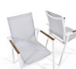 Chaise De Jardin En Aluminium Unique Tex T 2 Pi¨ces