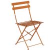 Chaise De Jardin Pliante Beau Chaise De Jardin En Acier Flore orange No Name