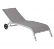 Chaise Exterieur Leroy Merlin Unique Bain De soleil De Jardin En Tissu Marbella Gris Naterial En