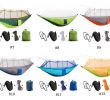 Chaise Exterieur Nouveau Acheter Nouveau Arriver Portable Summer Field Camping Hamac Chaise Avec Moustiquaire Nylon Jardin Suspendre Swing Extérieur Confortable Lit De Loisirs