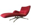 Chaise Longue De Salon Génial Vk Chaise by Vladimir Kagan Covered In Red Fur