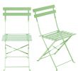 Chaise Pliante Jardin Inspirant 2 Chaises Pliantes De Jardin En Métal Vert D Eau In 2019