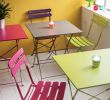 Chaise Pliante Jardin Nouveau Table Pliante En Fer Chaise Bistrot Acier