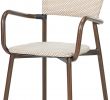 Chaise Pour Terrasse Génial Rotin Design Fauteuil Bistrot Mika En Textil¨ne