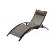 Chaise RÃ©sine TressÃ©e Charmant Chaise Longue Bain De soleil Aluminium En R Sine Tress E