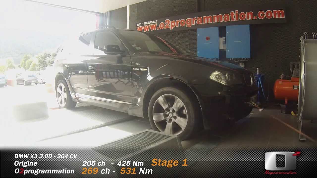 Commande Leclerc Luxe Bmw X3 3 0d 204 Cv Reprogrammation Lusomotorsport Marseille Stage 1 Sur Banc De Puissance