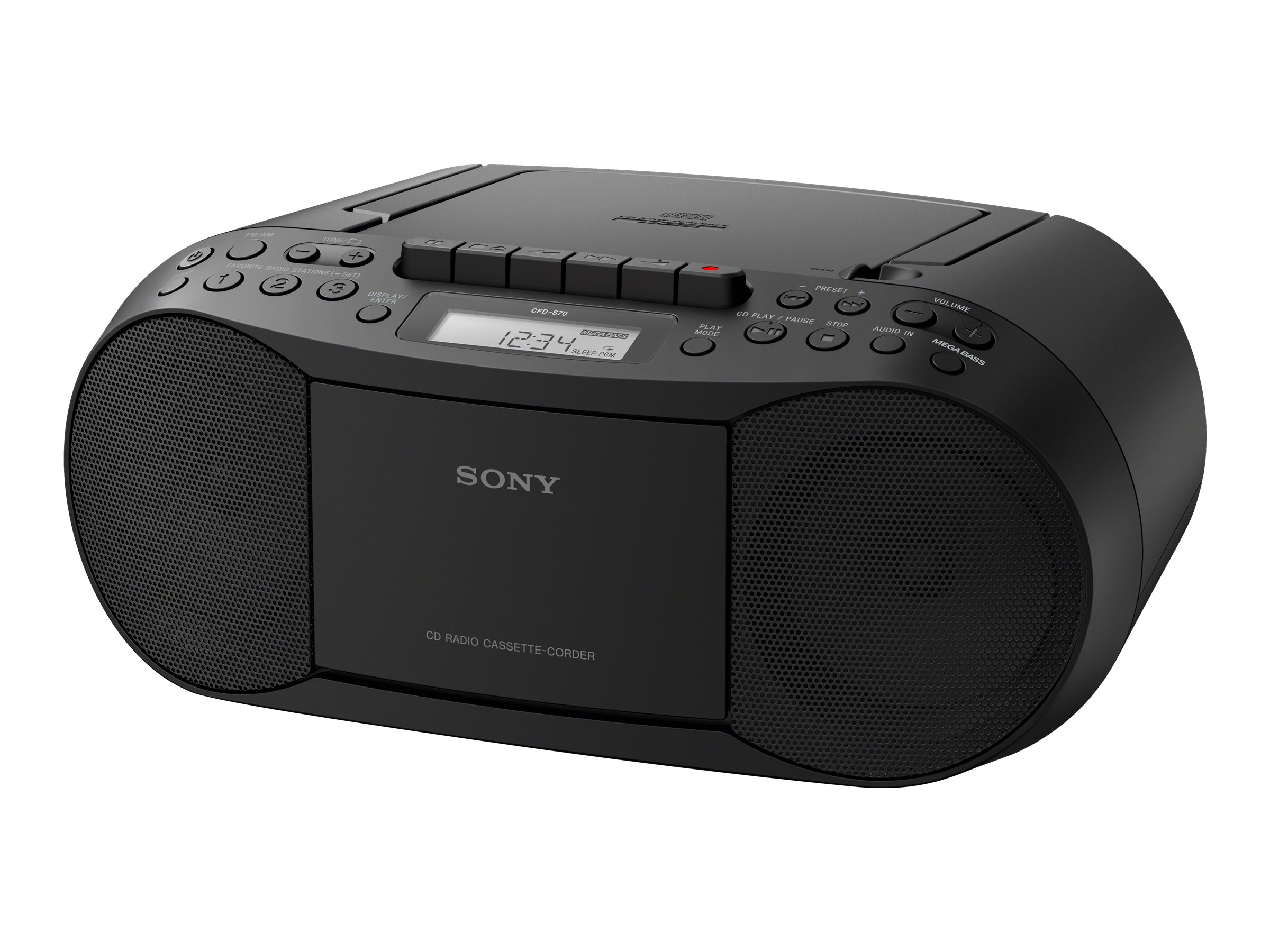 Commande Leclerc Luxe Radio Cd sony Radio Cd Noire Cfd S70w