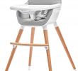 Ensemble Table Et Chaise De Jardin Aluminium Nouveau Kinderkraft Fini Chaise Haute Bébé 2 En 1 évolutive Réglable Lavable Gris