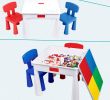 Ensemble Table Et Chaise De Jardin Aluminium Nouveau Seigneer Table De Jeu Pour Enfant Avec Table De Travail