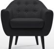 Fauteuil Bas Salon Génial Fauteuil Cosy Tissu Noir En 2019