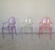 Fauteuil De Table Avec Accoudoir Best Of Chaise Lou Lou Ghost Kartell Cristal