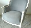 Fauteuil Veranda Unique Fauteuil Berg¨re De Style Louis Xvi Velours Gris   Vendre