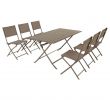 Hesperide Chaise Charmant Salon De Jardin Azua Taupe