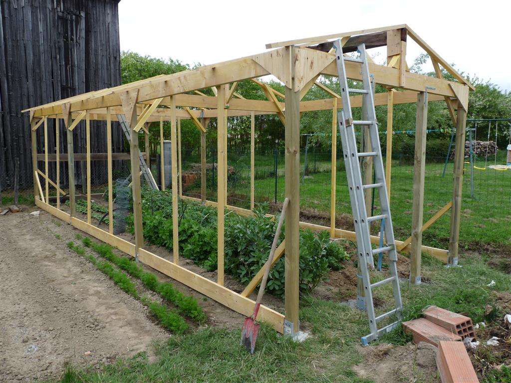 Salon De Jardin Bas En Bois Unique Construire Une Serre De Jardin En Bois Retour D Expérience