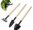 Salon De Jardin En Rotin Tressé Inspirant â¥3 Pcs 1 Set Nouvelle Arrivée Mini Jardin Outils Petite