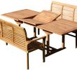 Salon De Jardin En Teck Unique ass Jav Ensemble De Jardin En Teck Avec Table Extensible 150