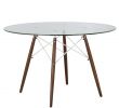 Salon De Jardin Table Ronde Luxe Table Brich Scand 120 Sklum