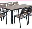 Salon Jardin Eucalyptus Luxe Table De Terrasse Conforama