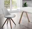 Table Bistrot Haute Génial Ralf Chair White and Natural