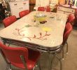 Table Bistrot Pas Cher Charmant Vintage formica Table D Occasion