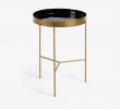 Table De Bar Exterieur Unique Table D Appoint Naoko  38 Cm Noir