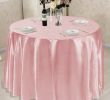 Table De Jardin Ronde Élégant Hot Vente 50 50 Blush Paillettes Nappe Gros Blush