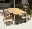 Table Exterieur Teck Génial Awesome Table Jardin Teck Inox House Interior