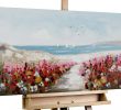 Table Jardin Promo Frais Acrylic Painting Jardin De Playa 39x20 Inches