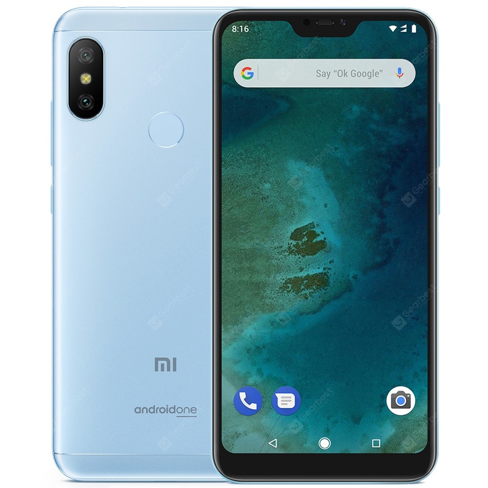 Table Mi Haute Élégant Xiaomi Mi A2 Lite 4g Smartphone Global Version