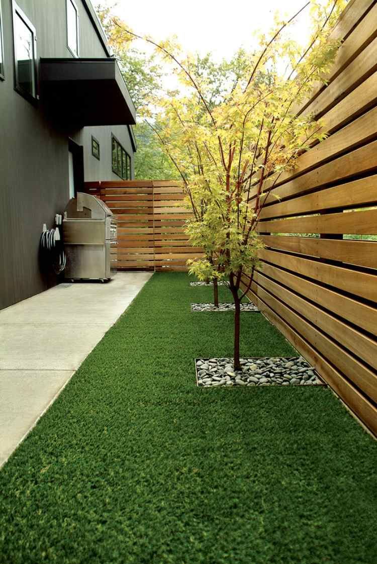 Amenagement Jardin Paysager Beau érable Du Japon Dans Le Jardin En 55 Idées D Aménagement