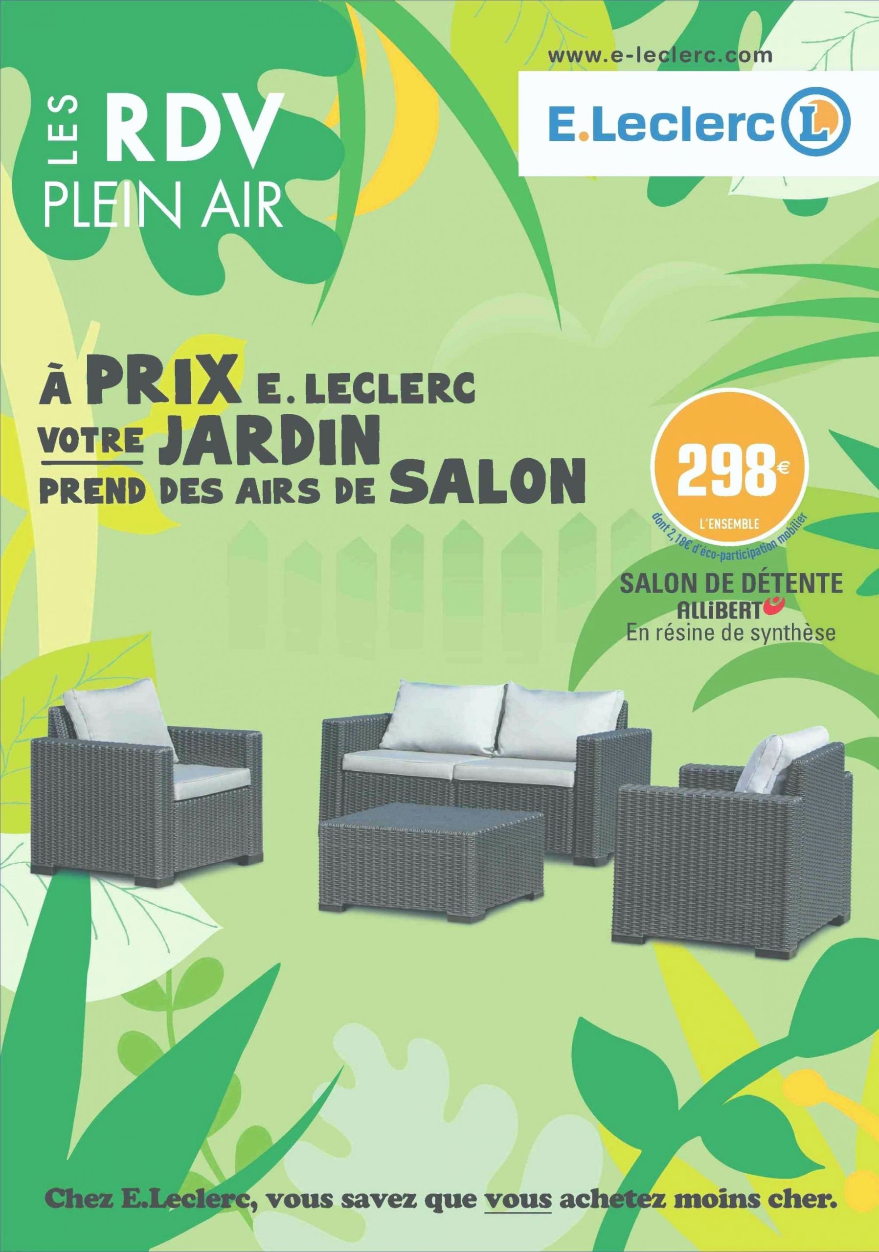 Catalogue Salon De Jardin Leclerc Frais 32 Frais Salon De Jardin Bas Leclerc