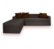 Chaise En Palette Unique Spaces therapy Phoenix L Shape Right Fabric sofa Storage