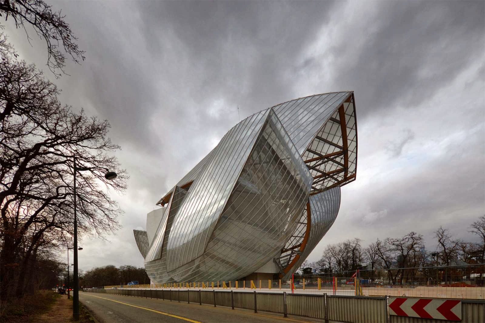 Création Jardin Beau Frank O Gehry Fondation Louis Vuitton