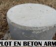 Dalle Beton Pour Abri De Jardin Nouveau Faire Un Plot En Beton Armé Béton Réaliser   La Bétonni¨re Fondation Terrasse En Bois