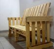 Fauteuil En Palette Nouveau Pallet Bench with Arms