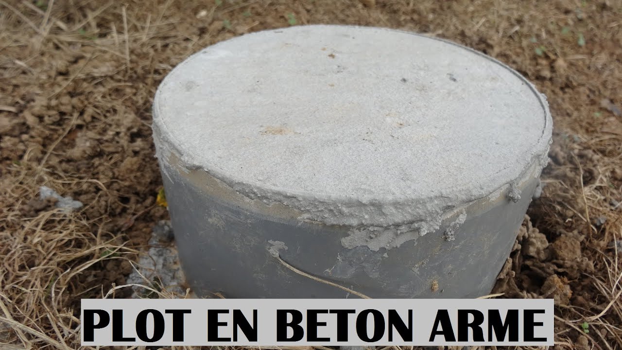 Fixation Abri De Jardin Sur Dalle Beton Élégant Faire Un Plot En Beton Armé Béton Réaliser   La Bétonni¨re Fondation Terrasse En Bois