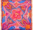 Jardin Colombie Élégant I Return It by Hermes Scarf H S05 Hermes ã½ã ãã ã¬ãã¤ã ã·ã ã¯ 90cms Le Jardin De La Maharani Gray orange Fuchsia Cashless for by