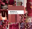 Jardin Des Fleurs Bordeaux Unique Pantone Colour Masala for 2015 Spice Up You event