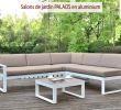 Leclerc:t4czvzdwpxq= Salon De Jardin Charmant Salons De Jardin Palaos En Aluminium Gris Taupe