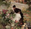 Marc De Café Dans Le Jardin Nouveau Victor Gilbert Academic Genre Painter