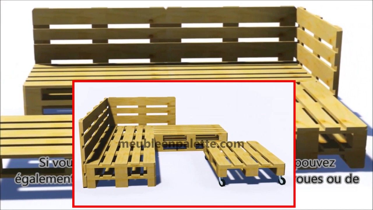 Meuble Jardin Palette Charmant Ment Construire Un Canapé De Palette Pour Le Jardin