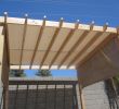 Pergola Alu Brico Depot Nouveau Beautiful Backyard Pergola with Beige Colored Canvas Tarp